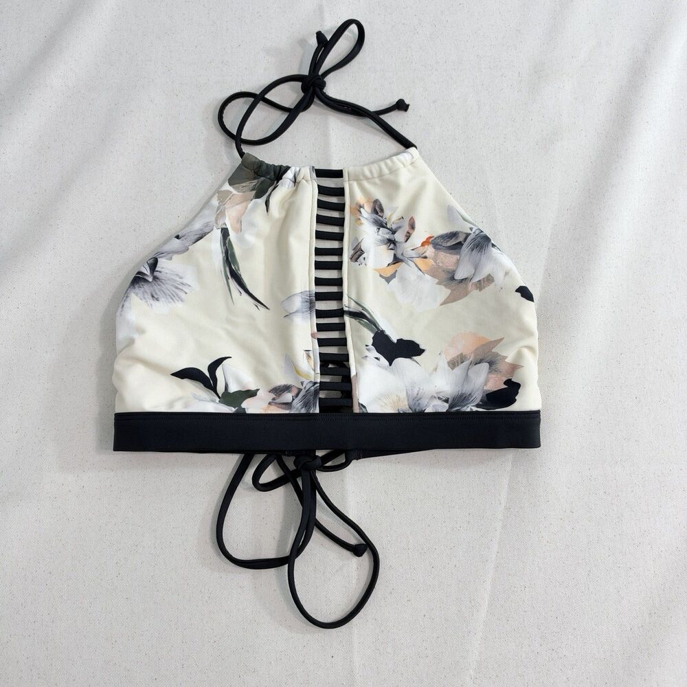 Athleta Halter Swim Top Bathing Suit Medium